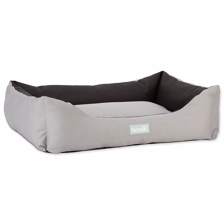 Pelíšek Expedition Box Bed Storm Grey XL 90 x 70 cm