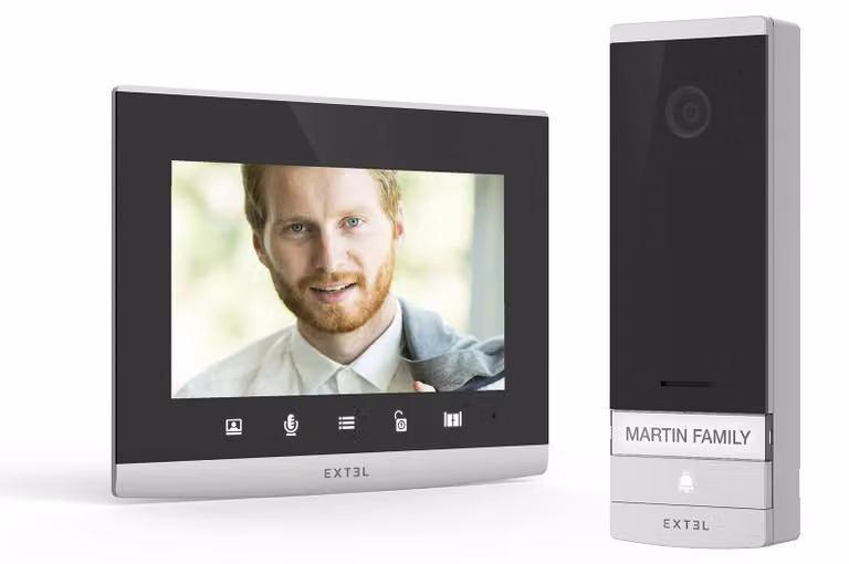 Videocitofono con monitor touchscreen - Sistema di intercomunicazione cablato a 2 fili e Wi-Fi