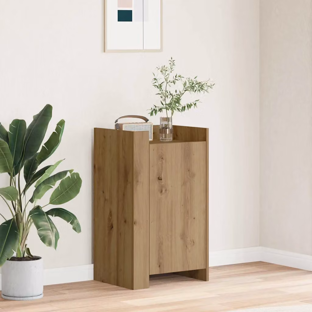 Credenza moderna vidaXL in rovere marrone L/P/H: 45 x 35 x 75 cm