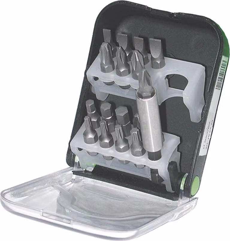 HAUPA Bit-Box, 17 pezzi, incl. gancio, 1 pz.