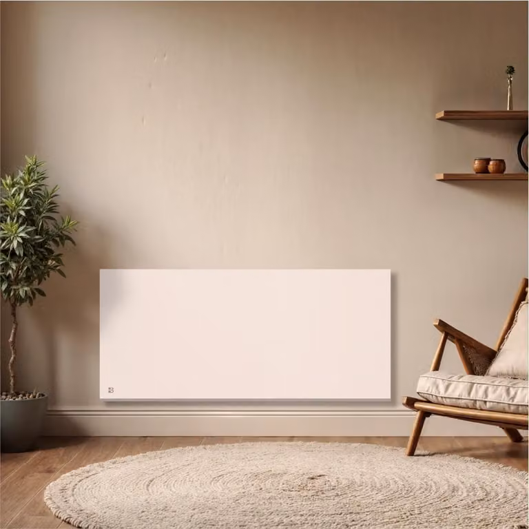 Radiatore elettrico di design con Wi-Fi - 2000 Watt - Altezza 45,5 cm - Materiale: Vetroceramica - Per uso interno - Radiatore
