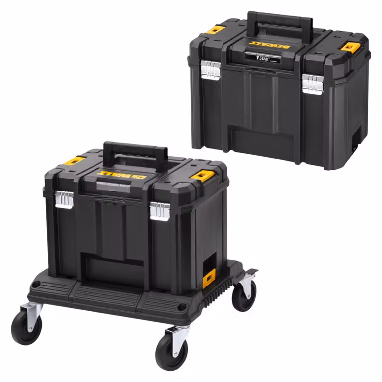 DeWalt DWST1-71229 Carrello TSTAK + 2x DWST1-71195 Valigia TSTAK VI