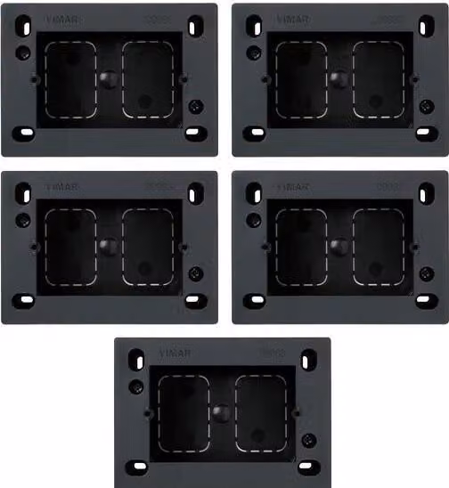 5 scatole da incasso a vista 3M per access point UAP-IW, grigio