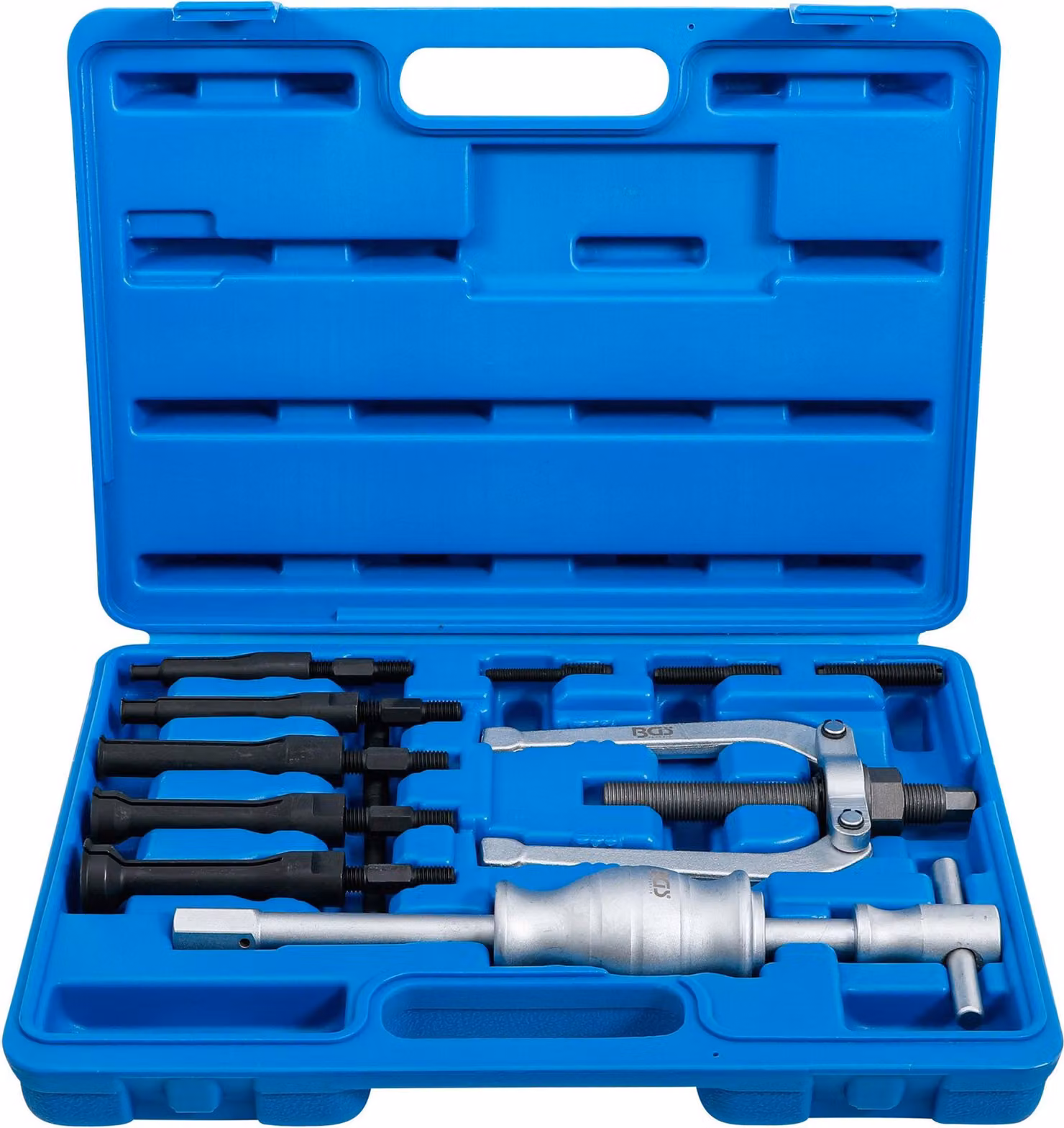 BGS Set di estrattori per cuscinetti interni con foro base 10 pezzi - 7710