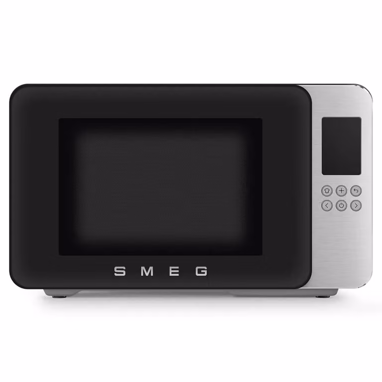 Smeg Microonde con grill, nero con finitura opaca - MOC01BLMEU