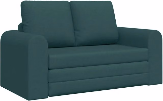 Divano letto | Sof¨¤ letto | Letto singolo 60cm Verde Scuro Tessuto