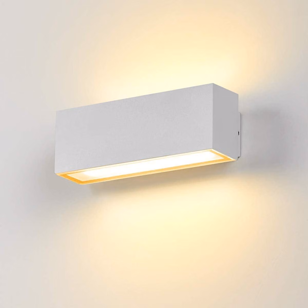 Lampada da parete a LED, 12 W, impermeabile IP65, moderna, bianca