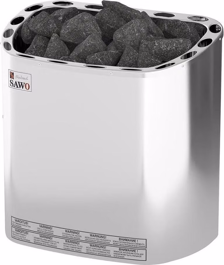 Stufe per sauna Sawo Scandia 6,0 kW | richiede un sistema di controllo separato | SCA-60NS-Z-C