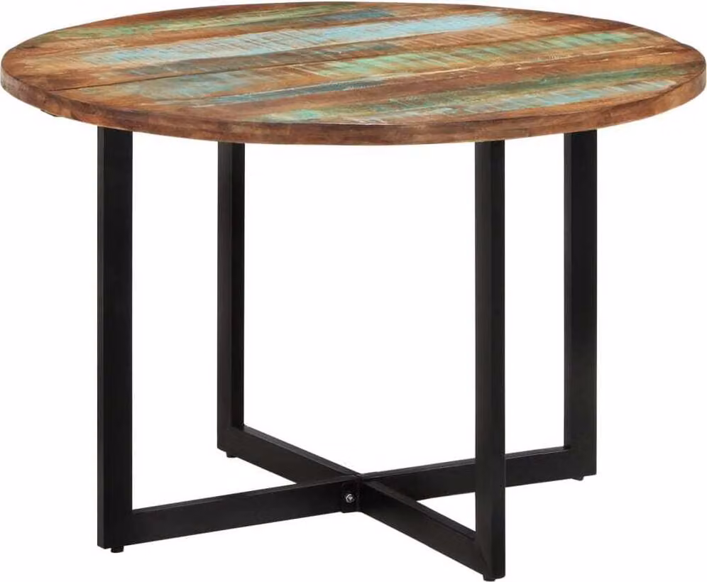 Maison Exclusive - Tavolo da pranzo 110x75 cm in legno massello di recupero