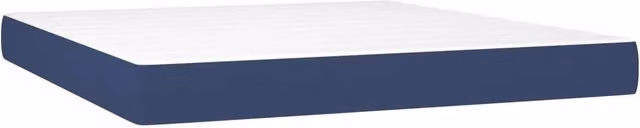 Materasso a Molle Insacchettate Rigidit¨¤ Media Blu 160x200x20 cm