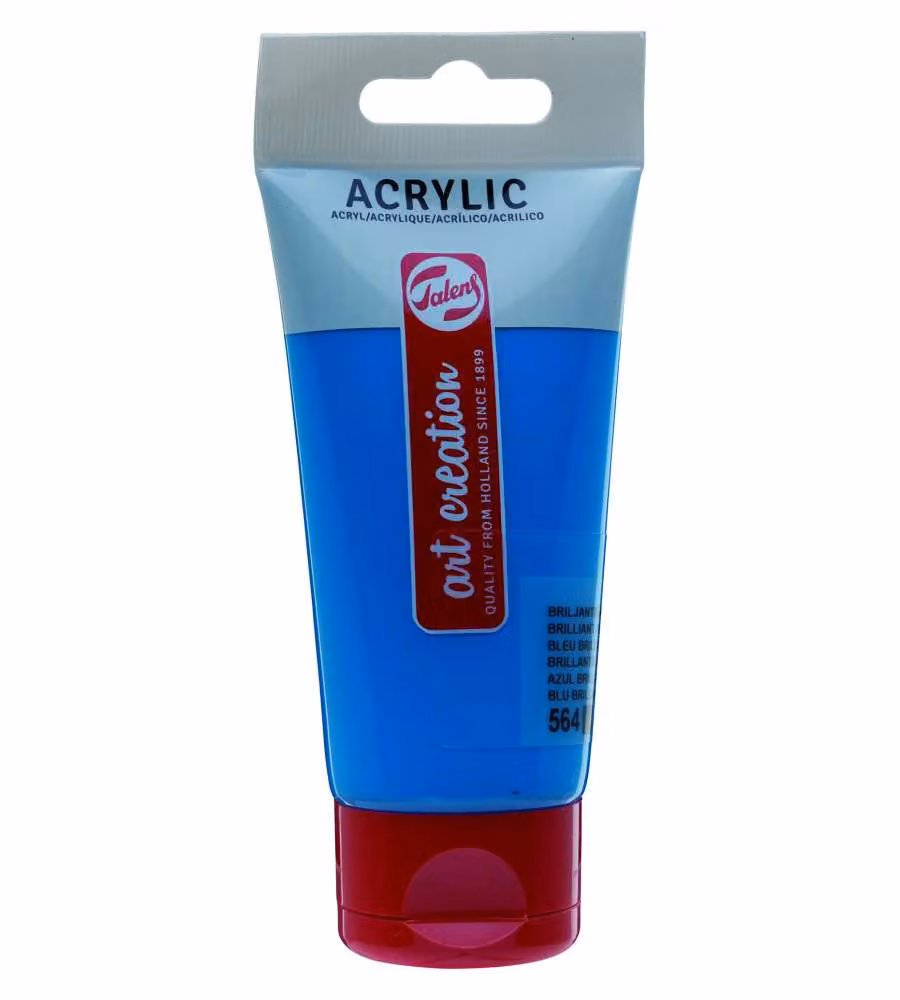 Acrilico 75 ml blu brillante