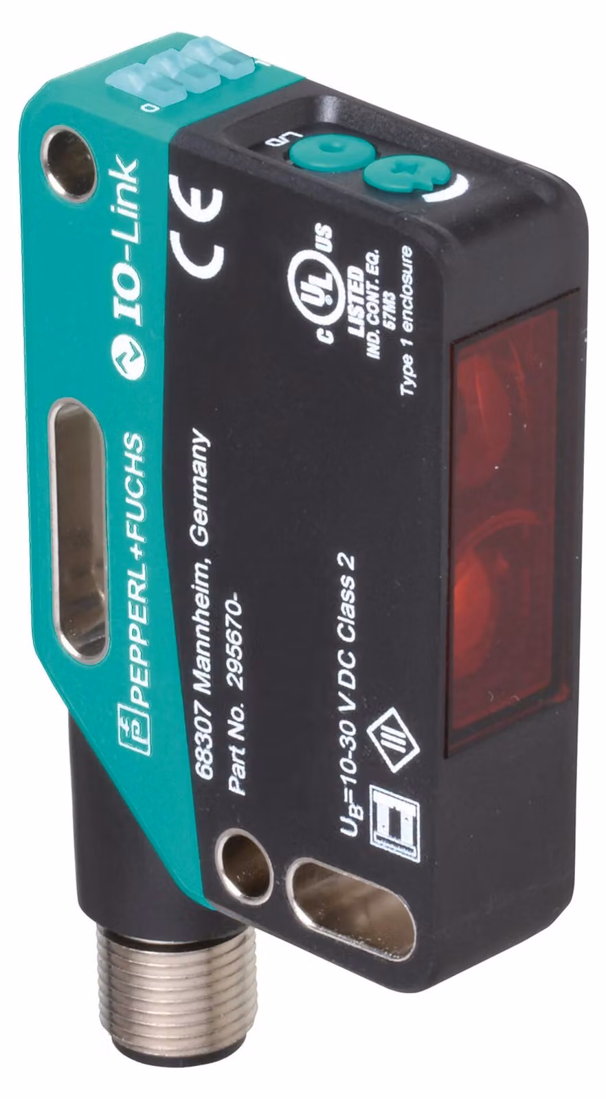 PEPPERL + FUCHS Pepperl & Fuchs OBD1400-R201-2EP-IO-V1 pulsante 295670-100058 10 - 30 V/DC 1 pz.