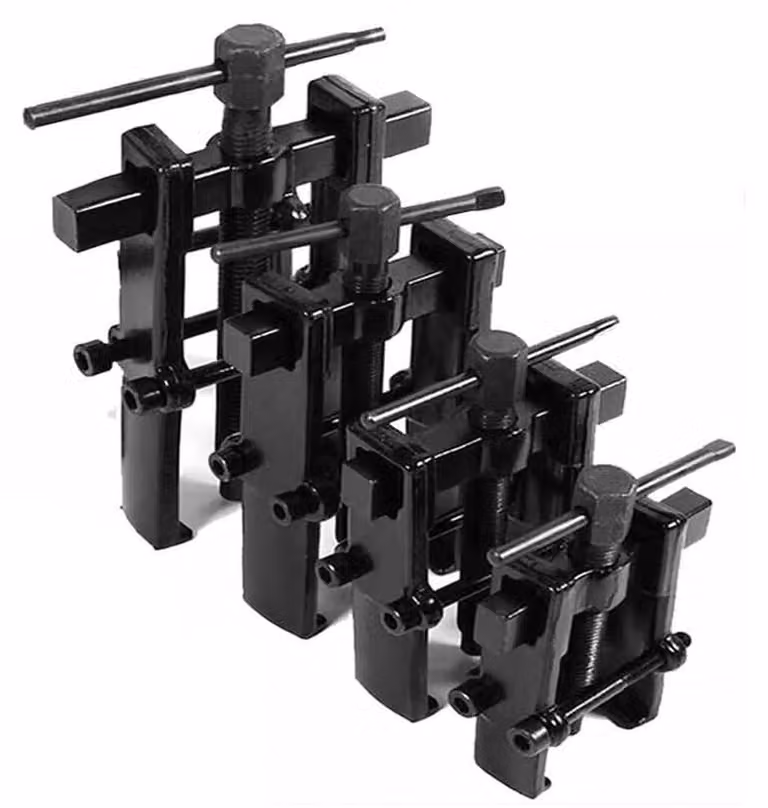 Solidchoice - Set di 4 dispositivi di fissaggio per scaffali, da 35 a 90 mm, con 2 ganci