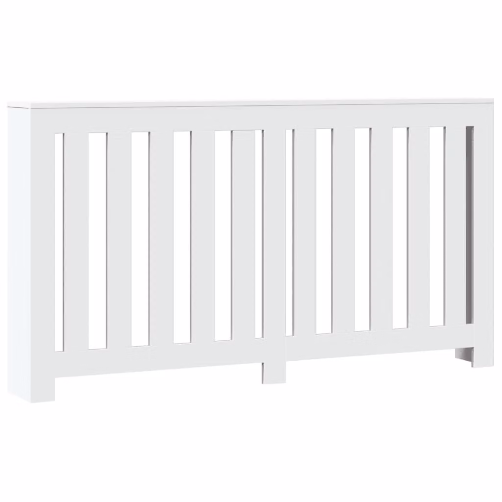 Copertura Termosifone Bianca 149x20x82 cm Legno Multistrato