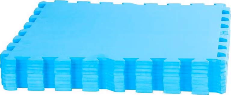 Tappetino EVA MT508, 500x500x8 mm, blu, conf. 9 pz, per piscina, STRONG
