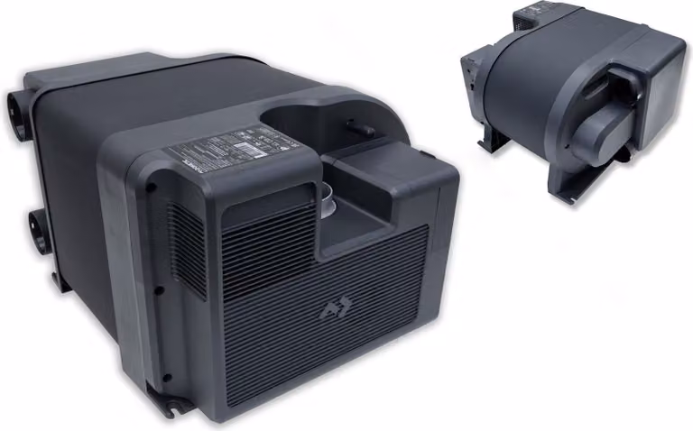 Riscaldatore a gas/elettrico TwinBoost 6000H con boiler da 10 litri per camper e caravan