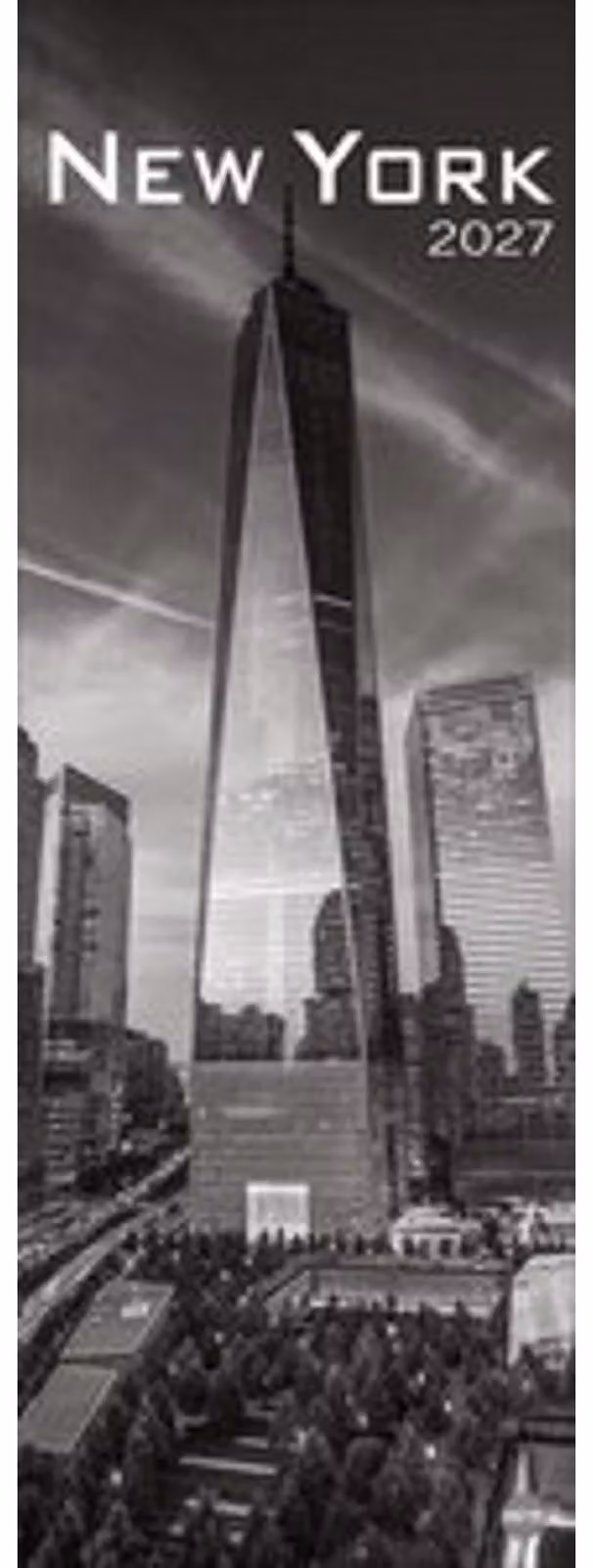 Calendario verticale di New York 2027