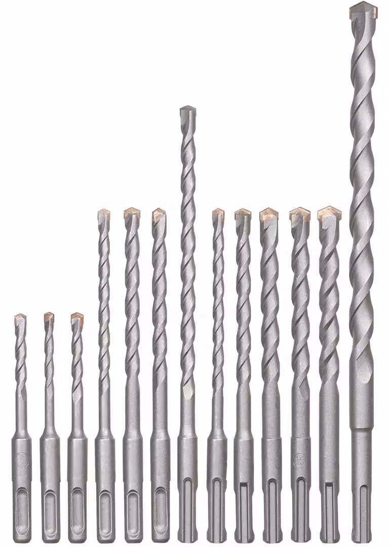 Accessori per trapani a percussione Einhell Set di punte SDS-Plus 12tg