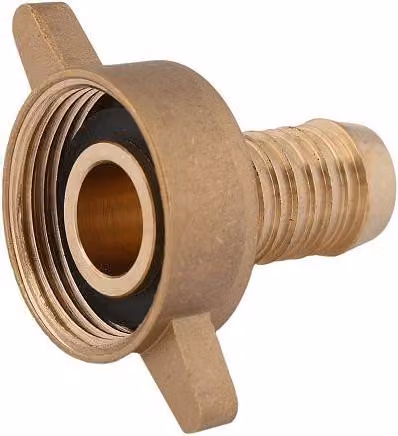 Js Ms-Schlauchverschraub.,Schwer 2-Teilig,Flachdichtend,1/2"X3/4"