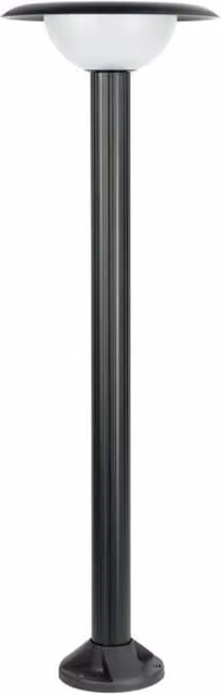 Lampada da giardino a palo FEBE SU-MA nera con attacco E27, altezza 113 cm, protezione IP65