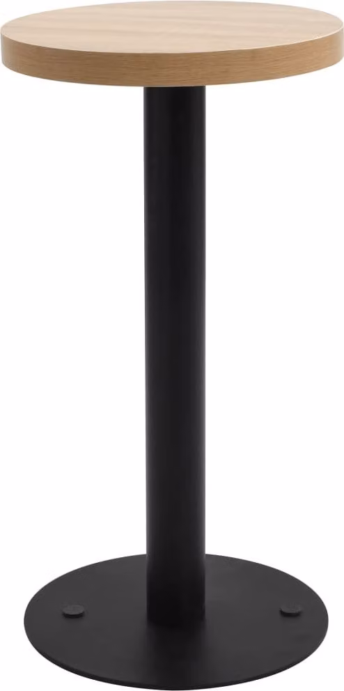 Maison Exclusive - Tavolino da bistrot marrone chiaro, 40 cm, MDF