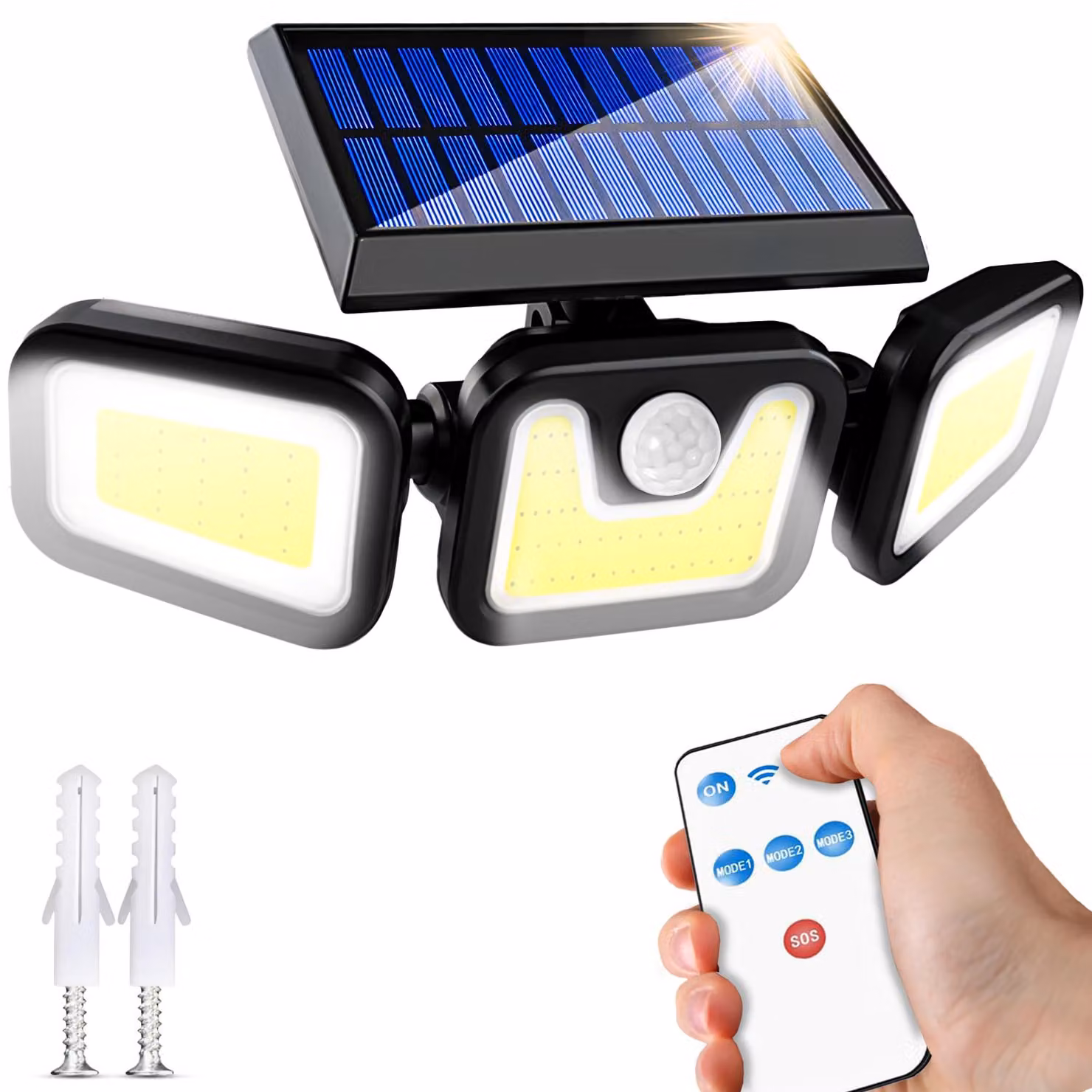 Lampada solare esterna Heckermann JD2217