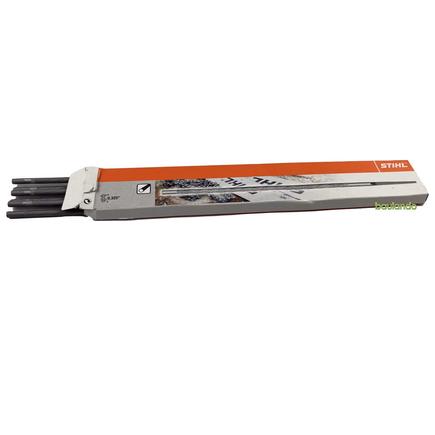 Lima rotonda STIHL 4,5 x 200 mm (6 pezzi) 56057714506