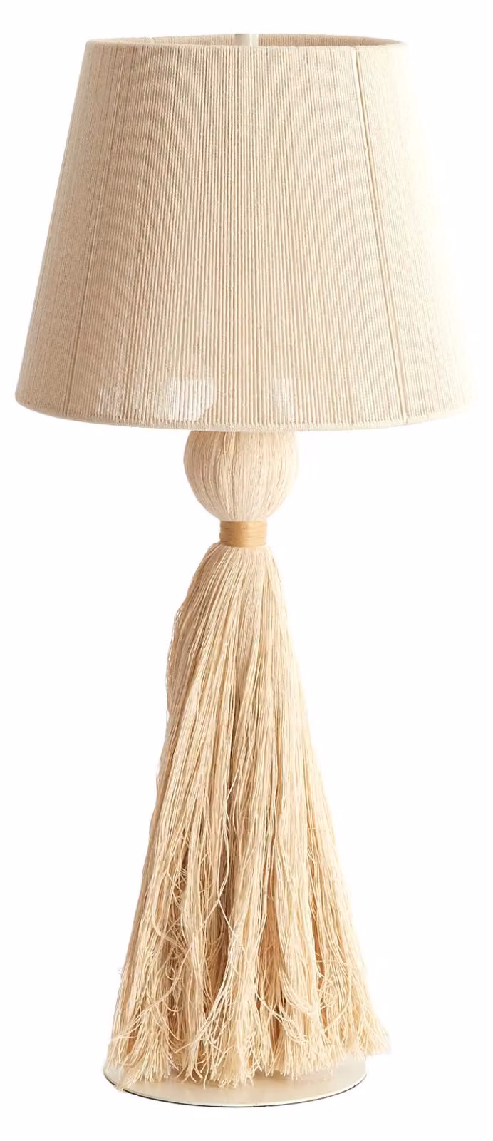 Lampada da tavolo - beige - Espino - tessile - lampada da scrivania - E27 - 1894843 - Light & Living