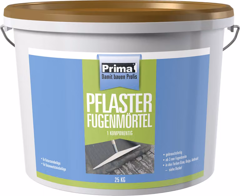 Prima Pflasterfugenmörtel 25kg Eimer 1K beige