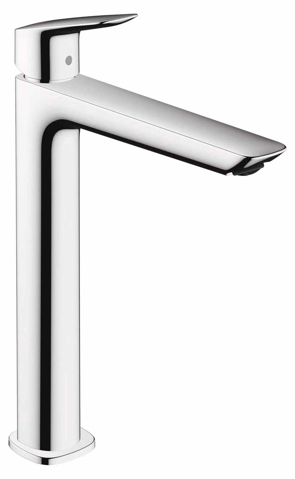 1-Rubinetto per lavabo da incasso, cromo, altezza 12 pollici, portata 1,2 galloni al minuto, serie Logis Fine