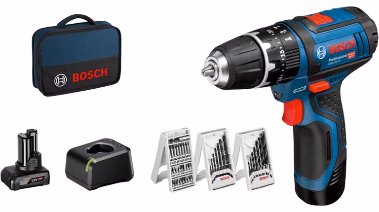 Bosch GSB 12V-15 Set vantaggioso 06019B690G