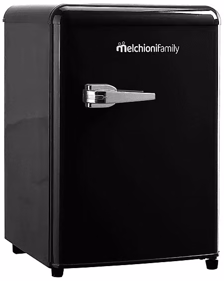 Frigorifero Monoporta Melchioni Family Siberia 45 Nero Classe E con Compressore e Zero Degree Zone L 40 cm, P 48 cm, A 42 cm