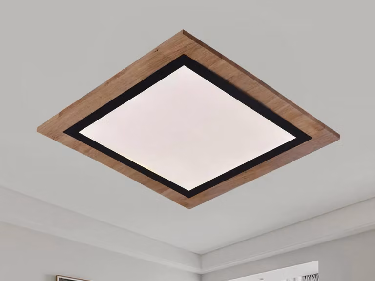 Lampada a soffitto a LED con telecomando, 35W - J1351/BW