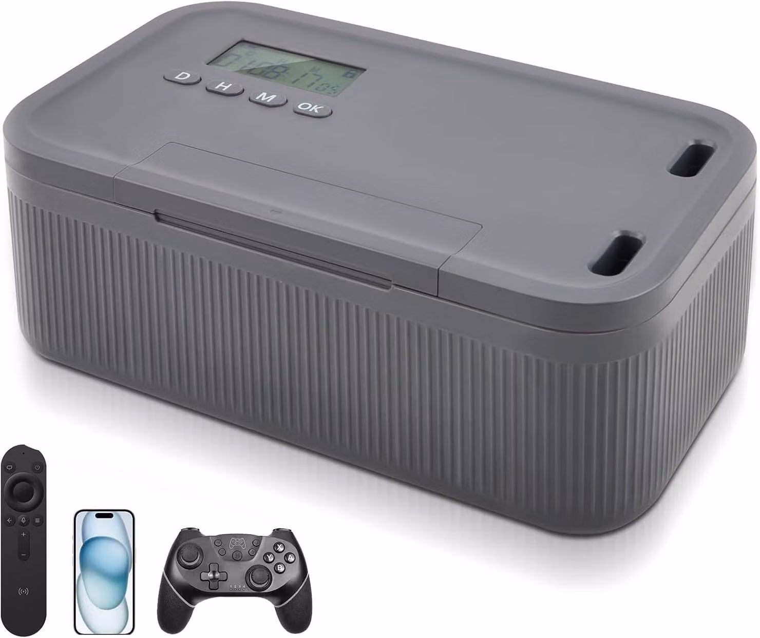 Cassaforte a timer, contenitore con serratura per cellulari, ideale per l'autocontrollo