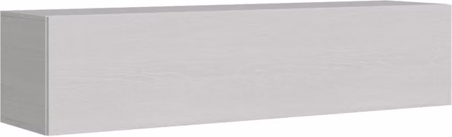 Mobile Pensile con Anta a Ribalta 173,6x40x39,5 cm Bianco Frassino
