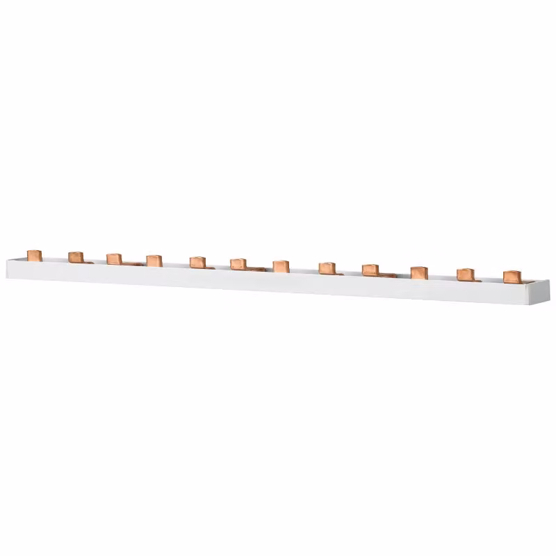 Barra collettrice a perni Siemens trifase + alta tensione, lunghezza 1016 mm, a prova di contatto, 18 mm², 5ST37120HG