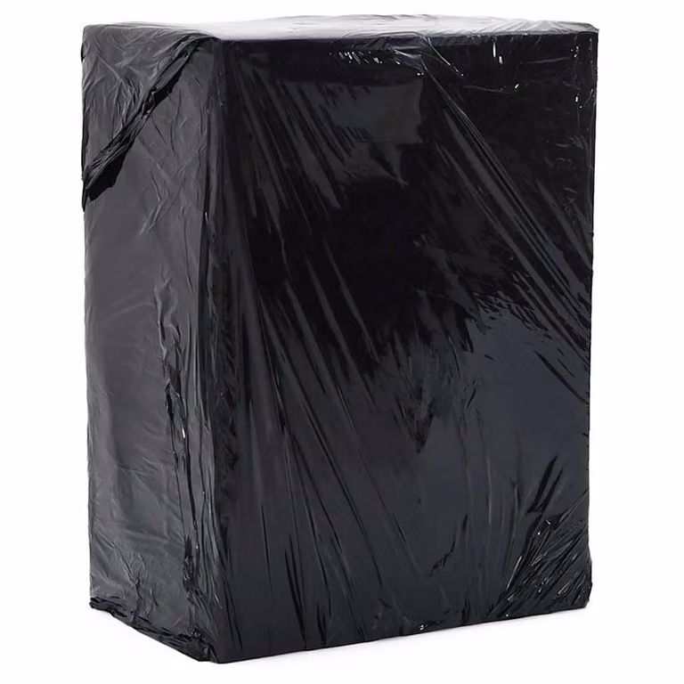 Set di 2 rotoli di film estensibile nero vidaXL, spessore 17 μm, L: 50 cm x Lunghezza: 150 m