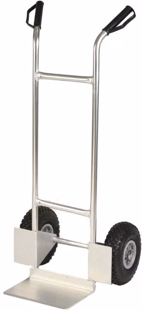 Carrello Portapacchi Tosini in Alluminio Silver con Capacità 150 Kg, L: 120 cm, P: 47 cm, H: 47 cm