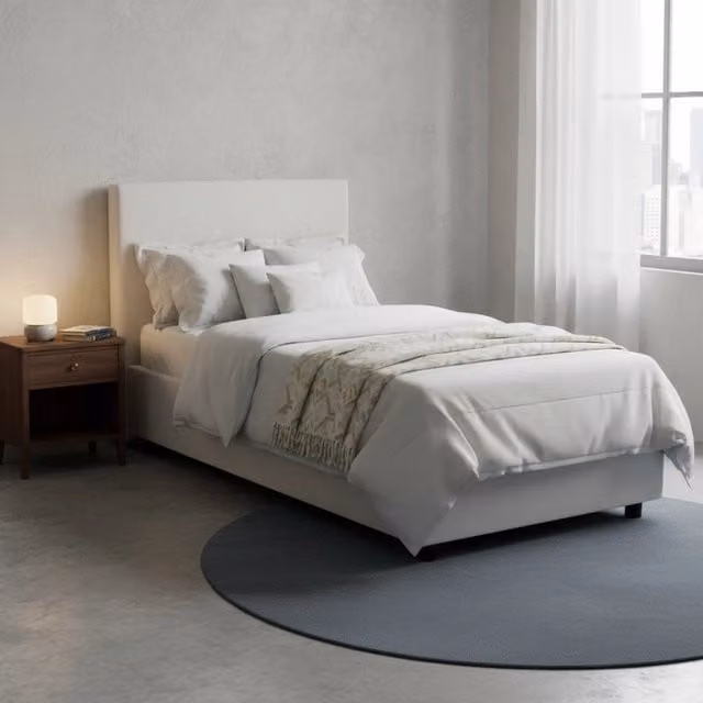 Letto Singolo Contenitore Artemisiai Talamo Italia Bianco L/P: 90 x 200 cm – 1