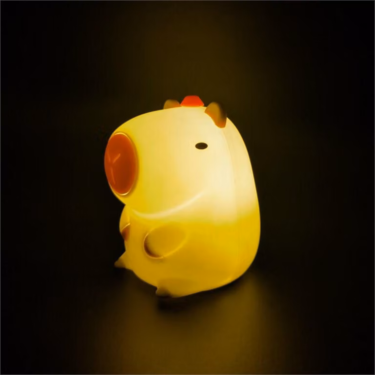 Luce notturna a LED Capybara con cambio di colore