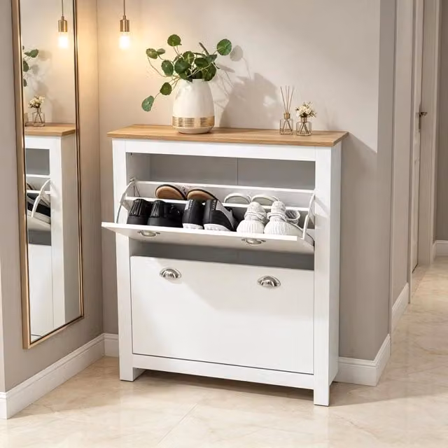 Elegante scarpiera, scarpiera versatile, scarpiera moderna con spazio contenitivo e ripiano