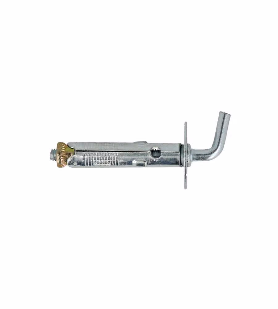 Tasselli in acciaio Diam. 9 x 50 con gancio corto 5 pz.