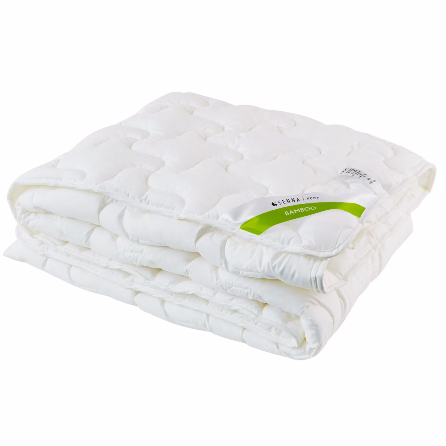 Piumino, piumino estivo 155x200 BAMBOO Senna Home, naturale, anallergico, in bambù, bianco