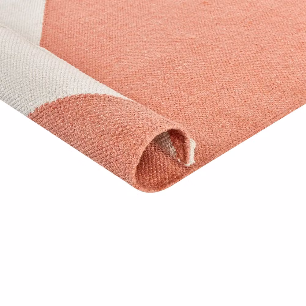 Tappeto Beliani in cotone multicolore con motivo geometrico moderno, L: 160 cm x P: 230 cm – 2