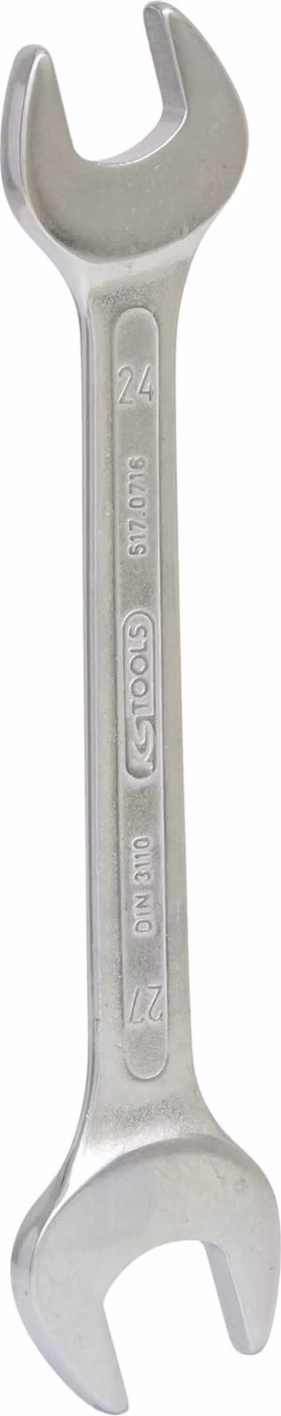 KS TOOLS Doppia chiave aperta 24 x 27 mm - 517.0716