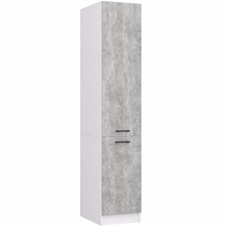 Akord Armadio Oliwia Bianco/Cemento 40X57X205 Cm