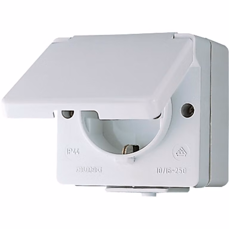 JUNG 620 W Steckdose Typ F Weiß (620W)