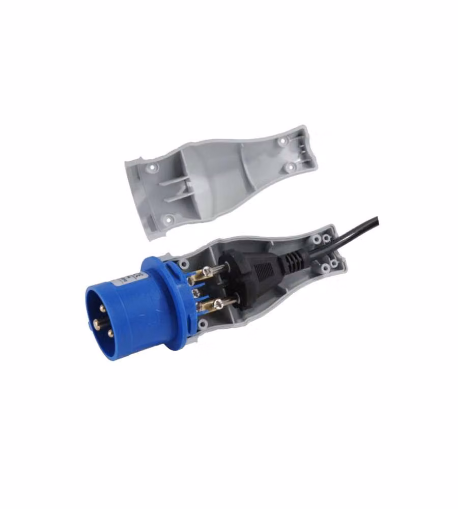 Adattatore Spina Cee Presa Schuko  2P+T IP44             Rosi