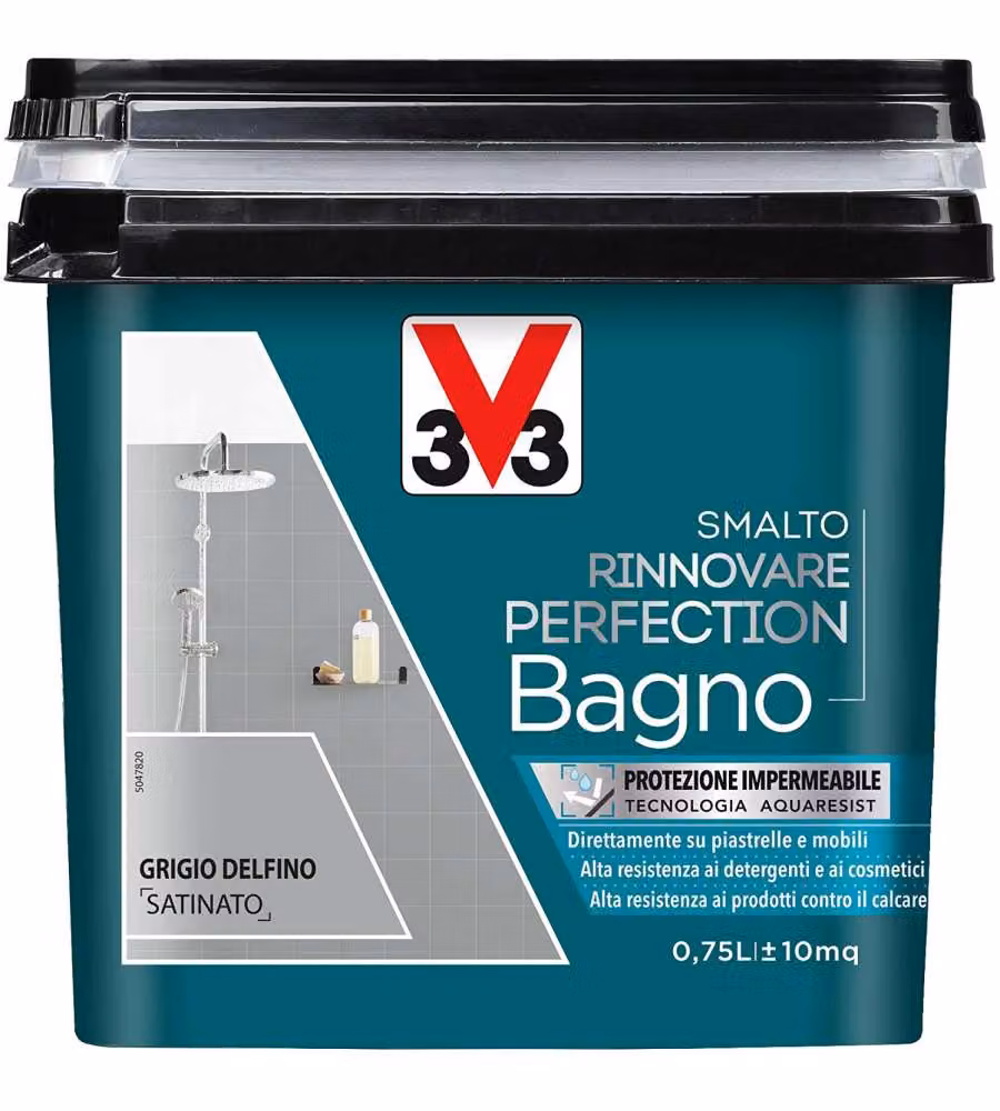 Smalto Perfection bagno grigio delfino satinato