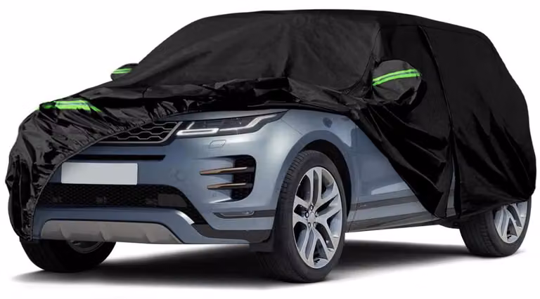 Copertura impermeabile per auto, compatibile con Land Rover Range Rover Evoque dal 2011 al 2025, adatta a tutte le condizioni atmosferiche, con copertura completa, protezione dai raggi UV e resistente al vento